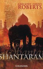 Darstellung der Titelseite des Buchs „Shantaram“ von Gregory David Roberts