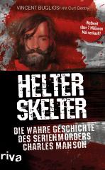 Darstellung der Titelseite des Buchs „Helter Skelter“ von Vincent Bugliosi, Curt Gentry
