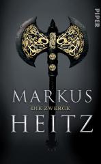 Darstellung der Titelseite des Buchs „Die Zwerge“ von Markus Heitz